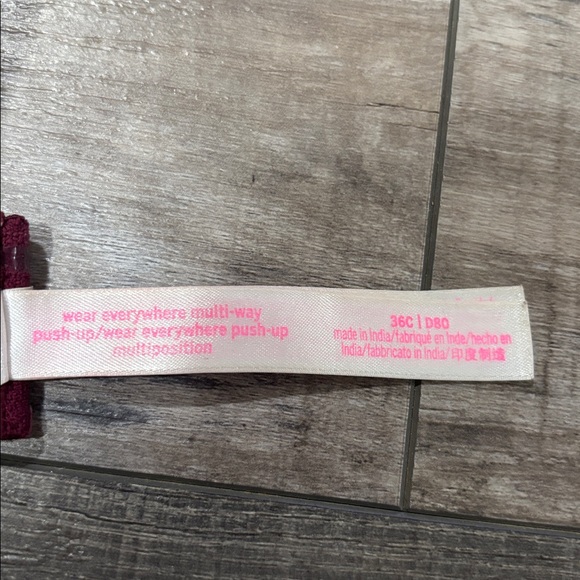 PINK Victoria's Secret Black, Burgundy, and Blue Bras - Picture 5 of 5